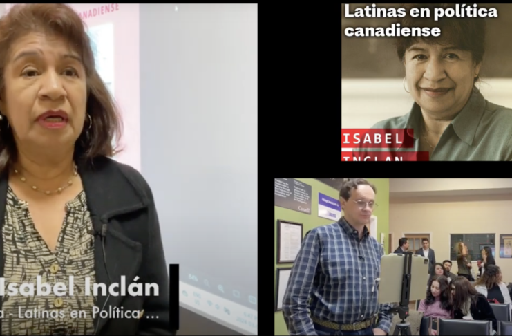 Isabel Inclan Latinas en política canadiense documental entrevista